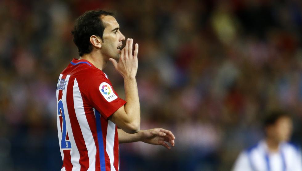 Diego Godín esta temporada.