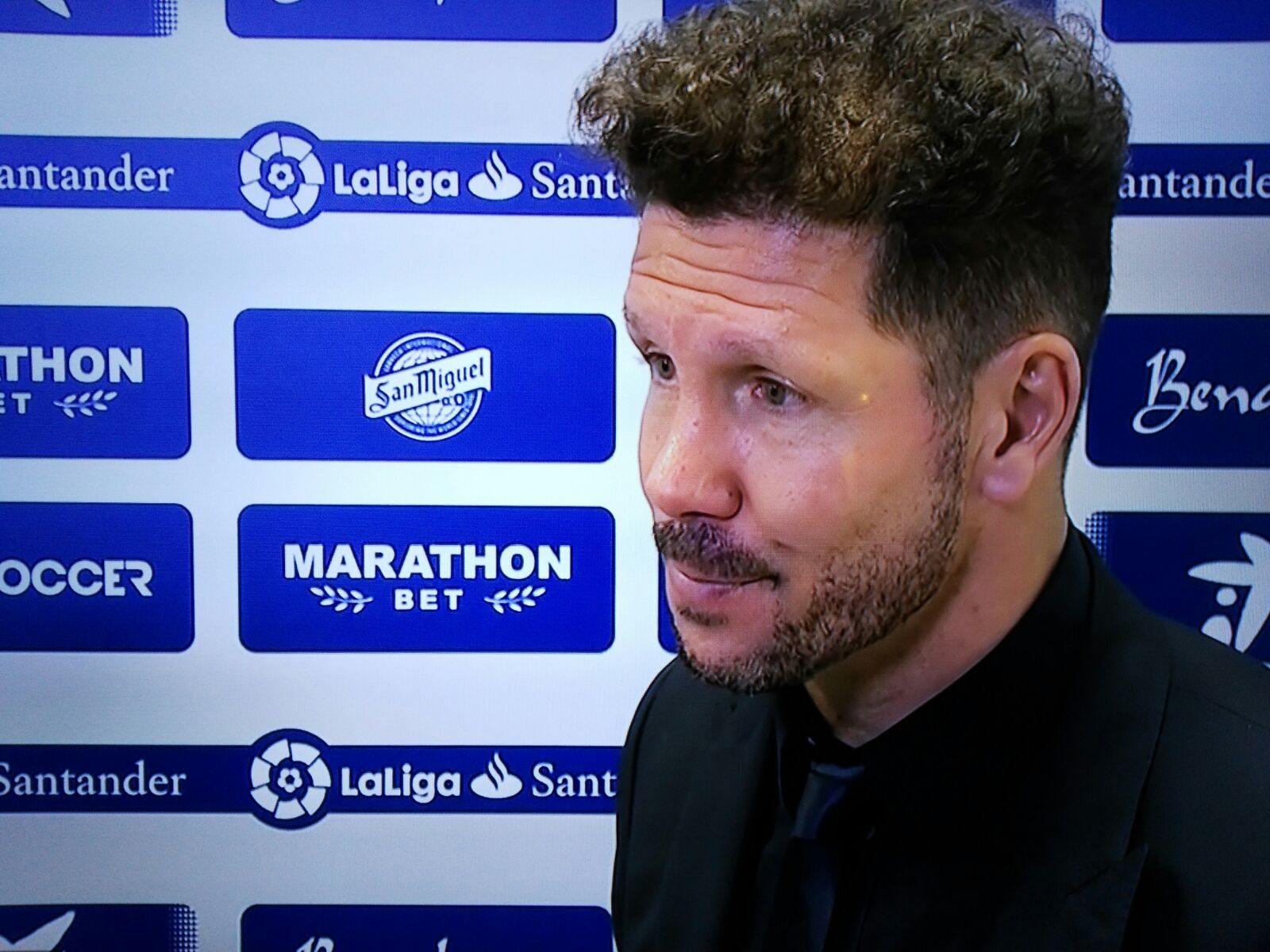 Simeone, en BeIN: "Estamos donde estamos porque el grupo trabaja bien y lo primero es el equipo"