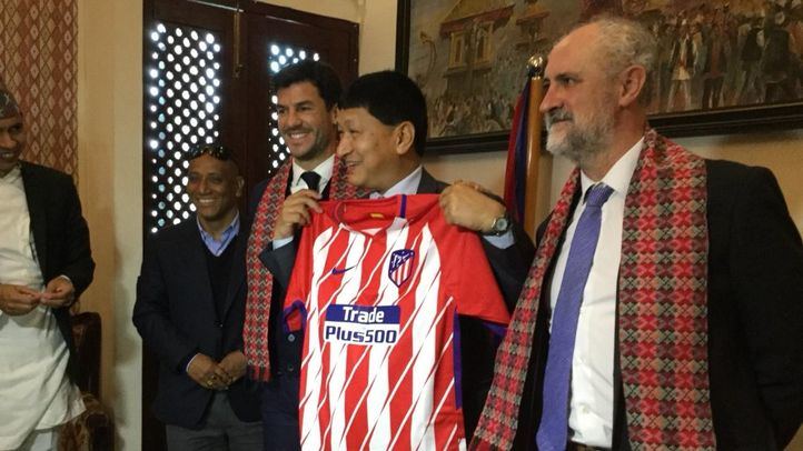El Atlético de Madrid llega a Katmandú