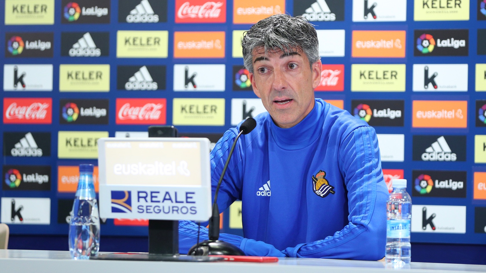 Imanol Alguacil: “Tengo a todos los jugadores enchufados”