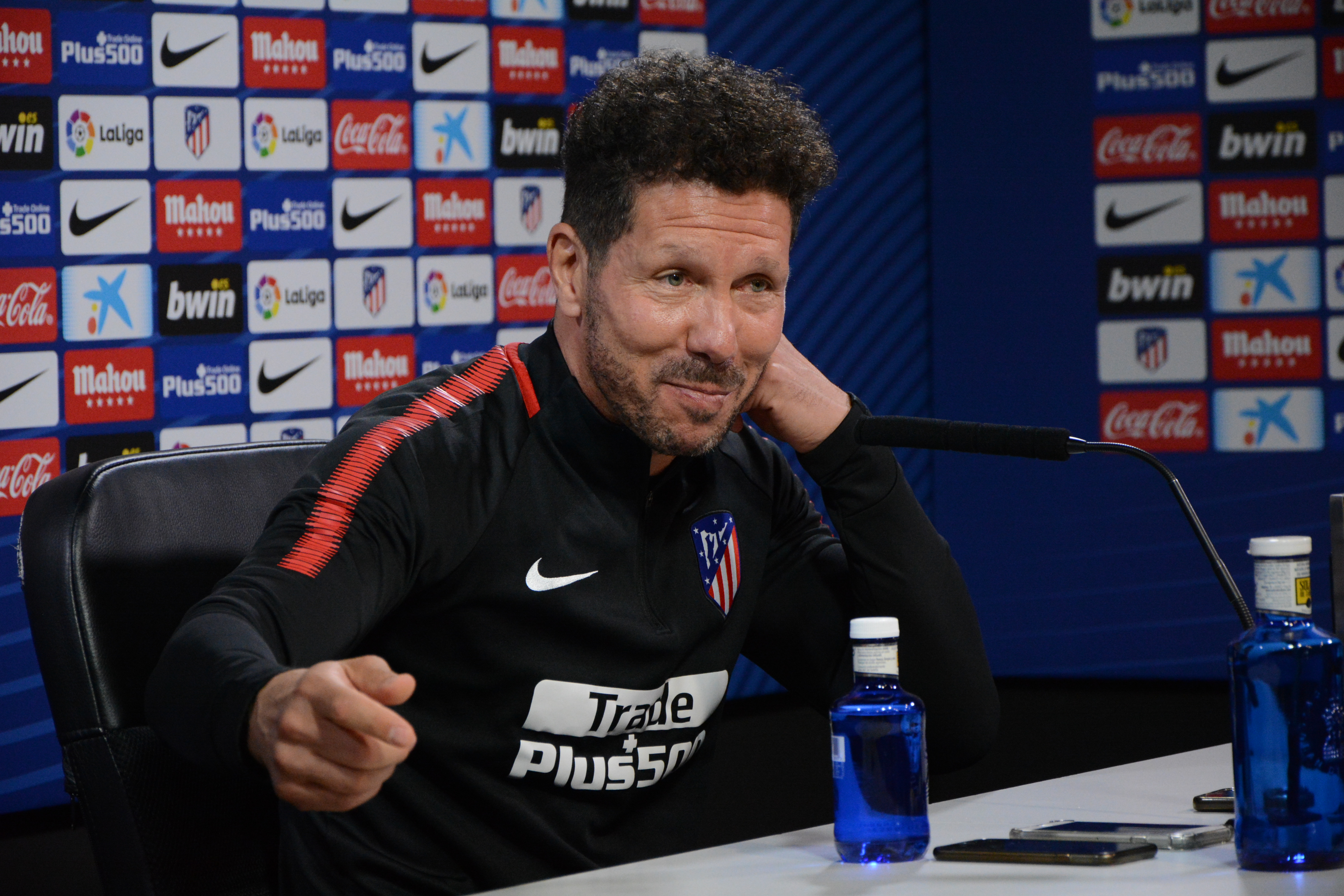 Simeone: "Estoy dándolo todo para que el club siga creciendo"