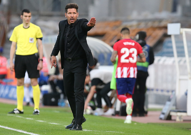 Simeone: "El 3-0 es mérito de la Real Sociedad"