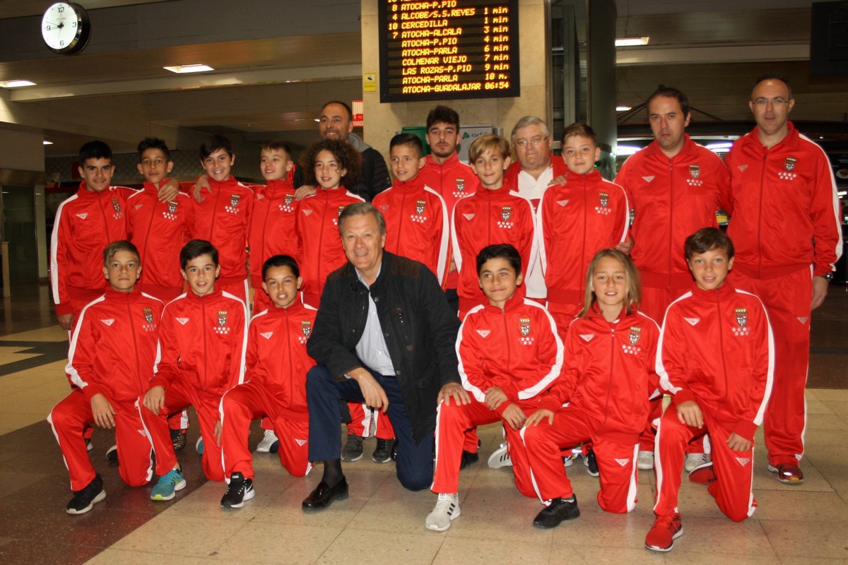 Tres alevines de la Academia disputarán el Campeonato de España con Madrid