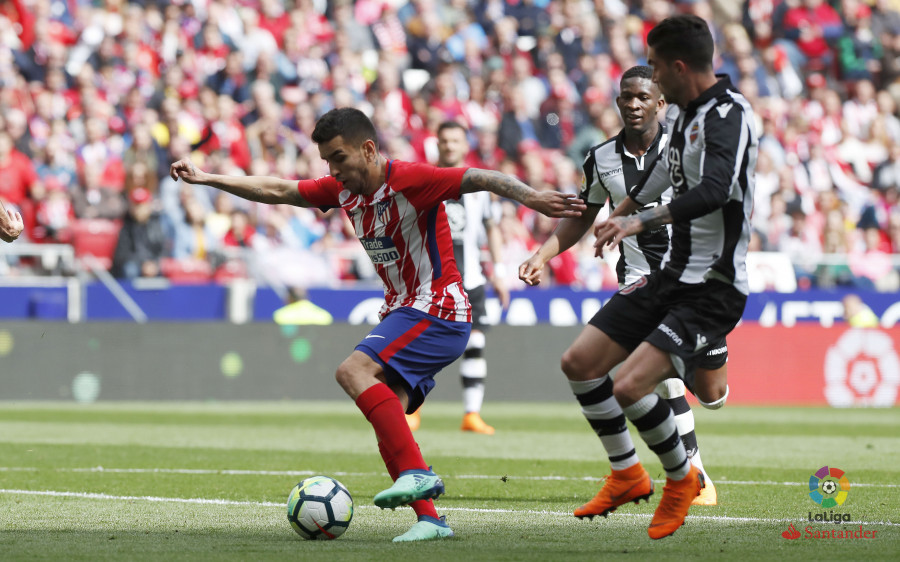 Ángel Correa: "Me voy contento porque venía de hacer dos partidos malos"