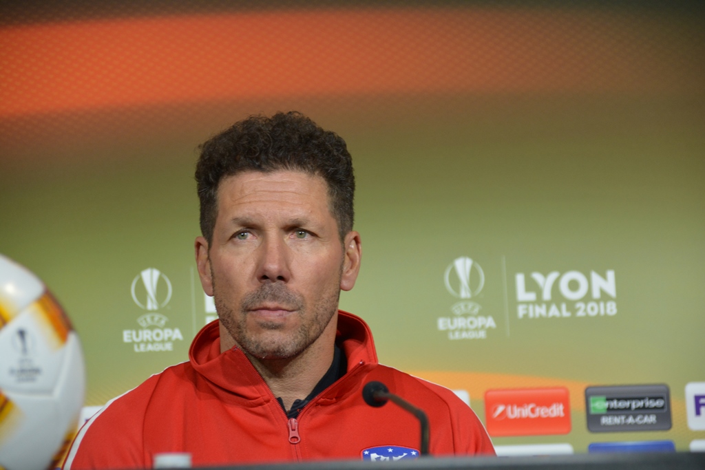 Simeone: "Es una alegría poder contar con todos"