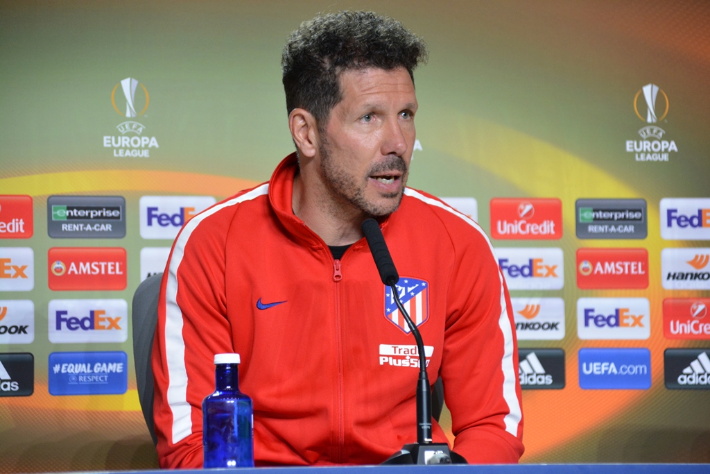 Simeone: "Estoy entusiasmado y tengo ilusión y orgullo por dirigir a estos jugadores"