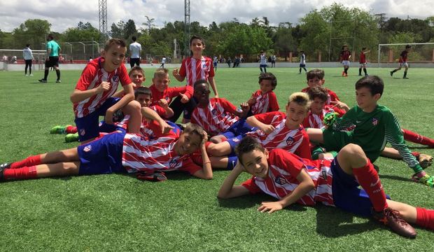 El Benjamín A, campeón invicto de Liga