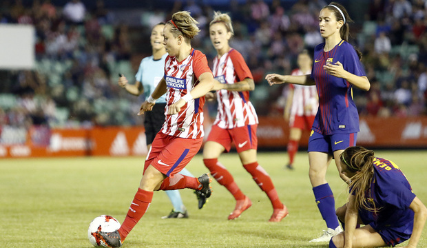 CRÓNICA 1-0 | El Atlético Femenino nada para morir en la orilla