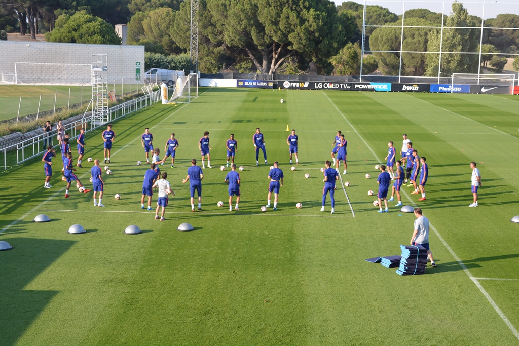 El Atlético de Madrid comienza la pretemporada con Adán y Rodri como novedades
