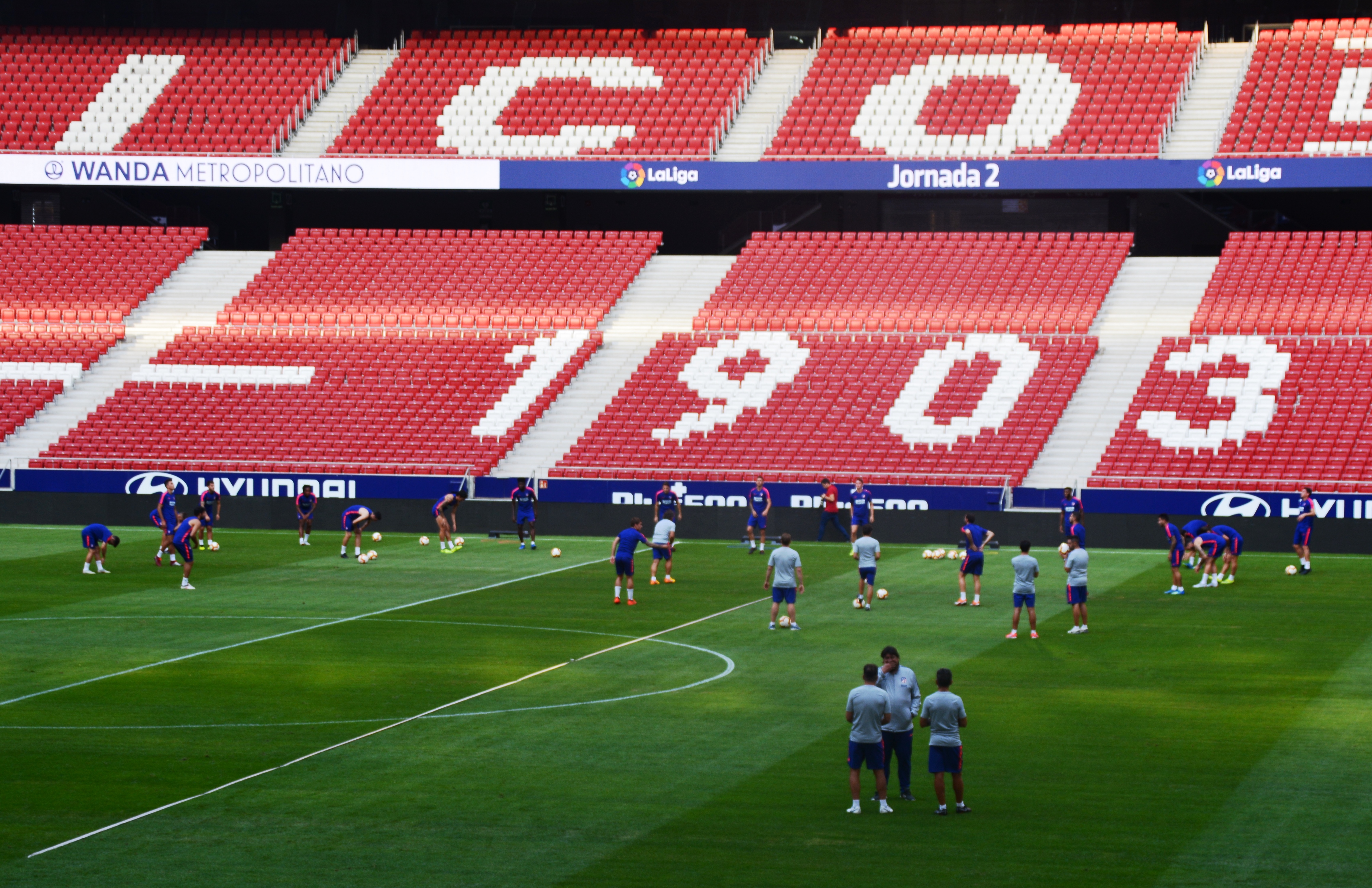 Atlético de Madrid - Entrenamiento