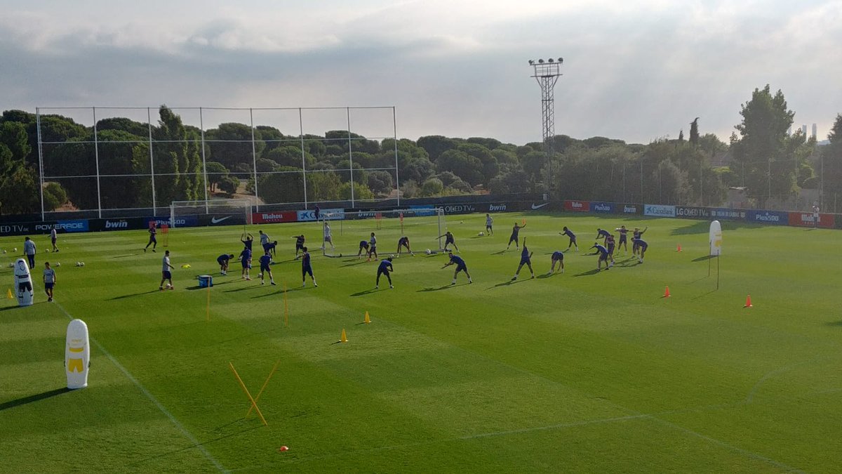 Atlético de Madrid - Entrenamiento