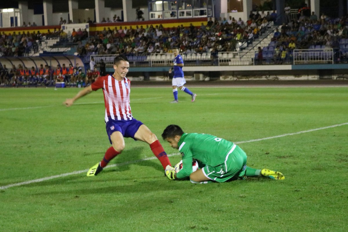 CRÓNICA 1-2 | El Atlético B termina la pretemporada invicto