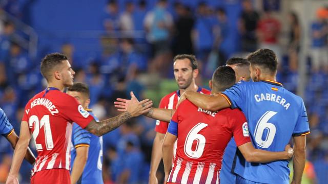 Leandro Cabrera, Iván Alejo y Amath se reencontraron con el Atlético