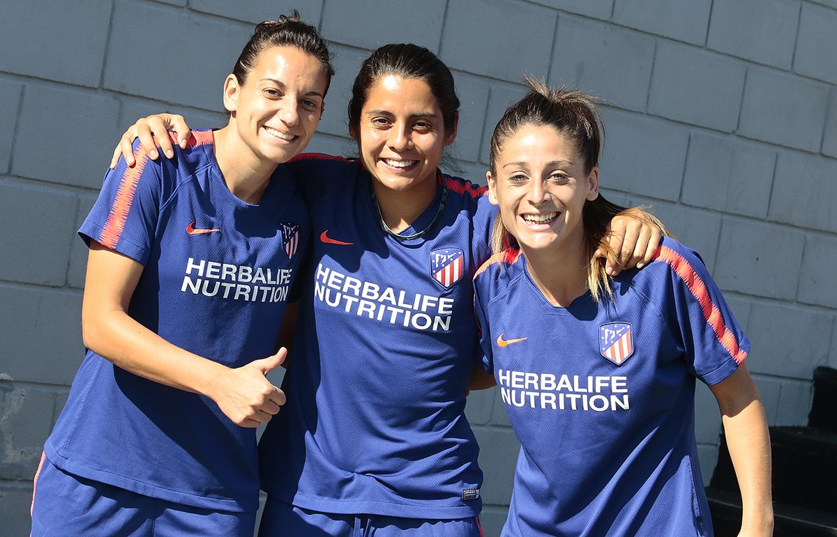 El Atlético Femenino vuelve a los entrenamientos pensando en el Manchester City