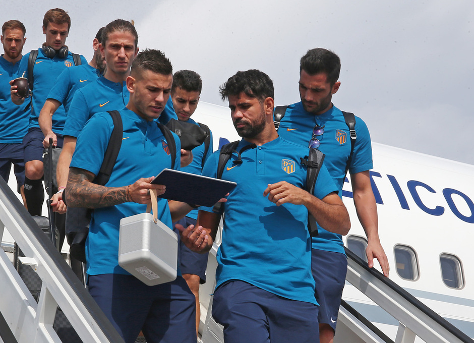 El Atlético de Madrid ya está en Mónaco