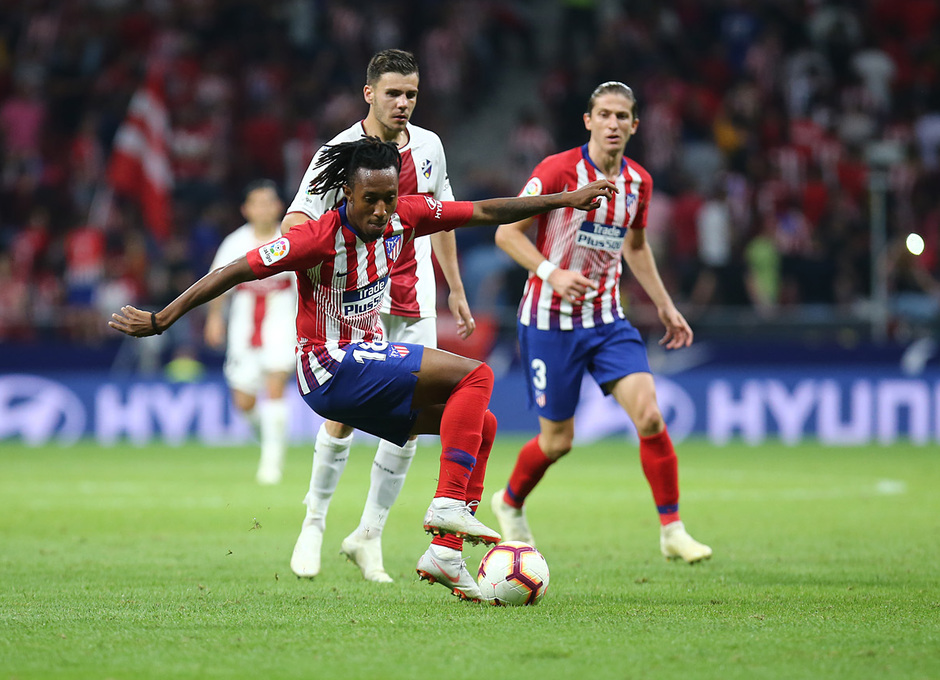 Kalinic y Gelson se presentan ante su afición.
