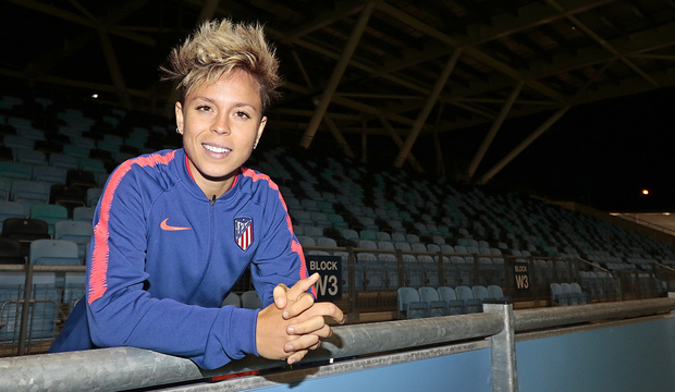 Amanda Sampedro: "Tenemos muy claro cómo creemos que va a ser el partido"