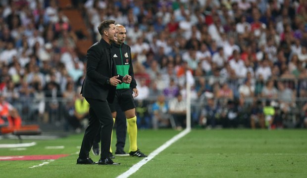 Simeone: "Posiblemente en el VAR no vieron necesario revisar la jugada"