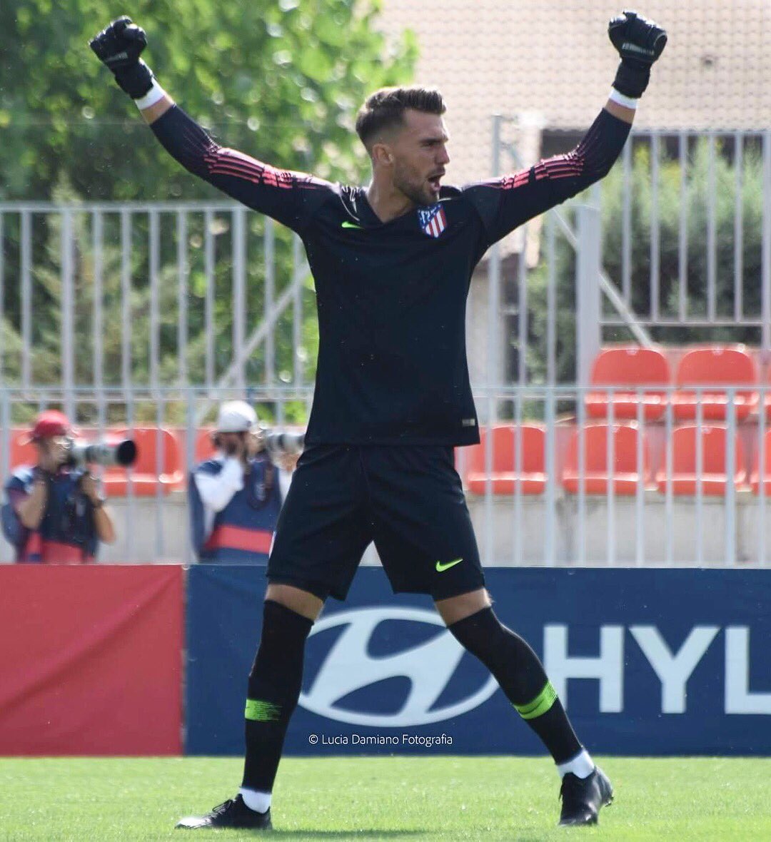San Román celebra su partido 50 con portería a 0