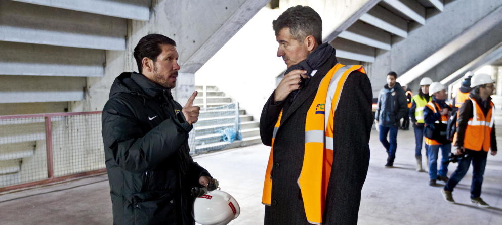 Gil Marín: "Lo perfecto sería extender más tiempo el vínculo de Simeone"