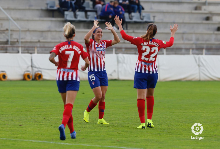CRÓNICA 1-4 | El Atlético Femenino sufre pero logra otra goleada
