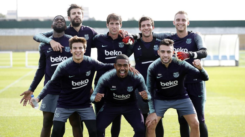 El Barcelona llega al Metropolitano con todo excepto Rakitic