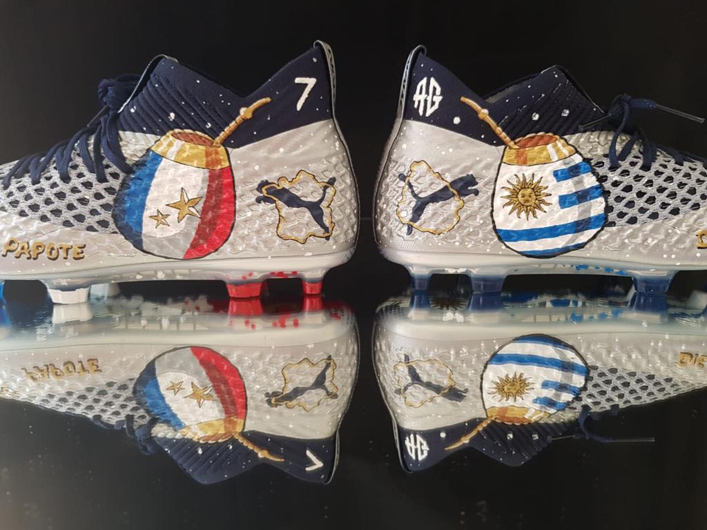 Las botas especiales de Griezmann para el Francia-Uruguay
