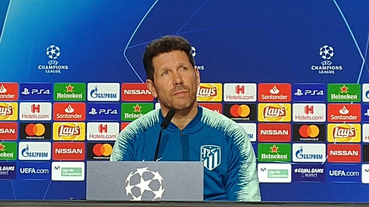 Simeone: "Si los periodistas han votado bien, Griezmann tendría que ser Balón de Oro"