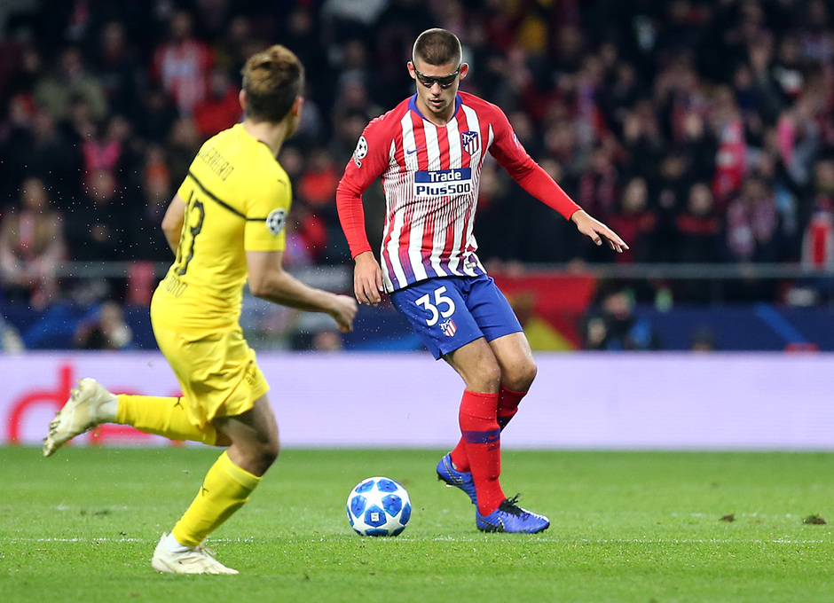 Montero debuta en Champions con el Atlético