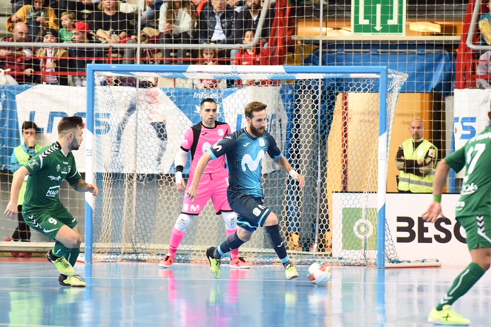 CRÓNICA 1-2 | Movistar Inter cae derrotado ante uno de los clásicos de la LNFS