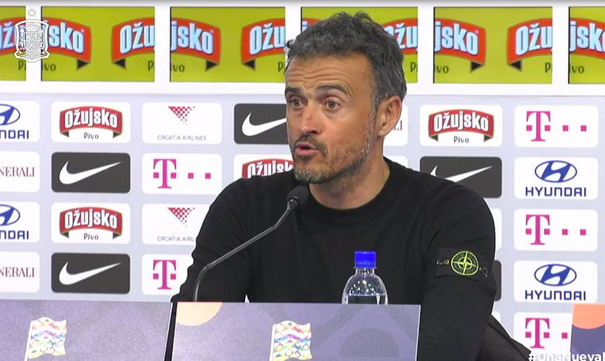Luis Enrique: "Esta derrota es dolorosa por inmerecida"