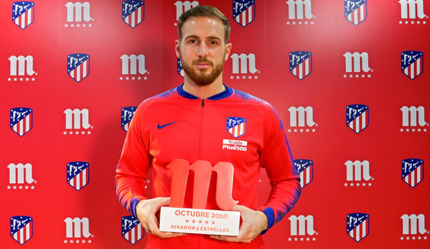 Oblak: "Lo importante es que estamos arriba"