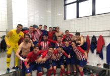 El Atlético B iguala los números del Barcelona de Messi