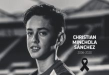 Fallece Christian Minchola, jugador del Atlético de Madrid Infantil C