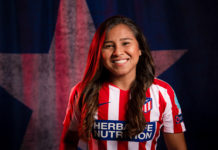 Leicy Santos: «El cariño de la afición del Atlético me mantiene motivada»