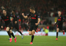 Marcos Llorente subasta su camiseta de Anfield