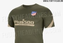 Se filtra la novedosa camiseta de entrenamiento del Atlético para la 20/21