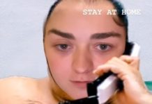 La actriz Maisie Williams, con el filtro de Jesús Gil en el jacuzzi