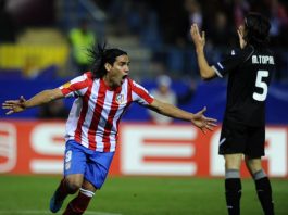 Hace ocho años, Falcao ponía al Atlético con pie y medio en la final
