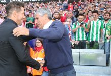 Setién dice que el Atlético ganó al Liverpool por suerte