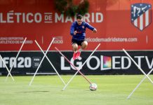 Concluye la primera semana de entrenamientos en el Atlético