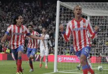 Futre celebró el gol de Miranda y no volvió a ser comentarista