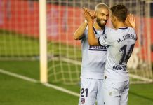 Carrasco se estrenó como goleador tras su vuelta al Atlético
