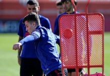 Germán Valera regresa a los entrenamientos
