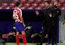 Simeone aprueba a Manu Sánchez