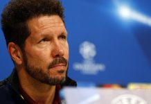 Simeone: «Seguramente mañana será un partido parecido al de ida» Simeone