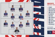 Carrasco titular, Correa suplente