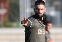 Carrasco trabaja con el grupo y apunta al Salzburgo Carrasco