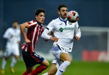 El Atlético B reclamó dos penaltis claros ante el Getafe B atlético b getafe b
