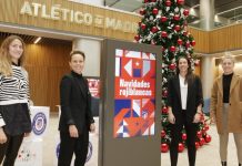 El Atlético Femenino felicita la Navidad con sus capitanas atlético femenino capitanas navidad
